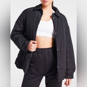 Women's Black Puffer Jacket
